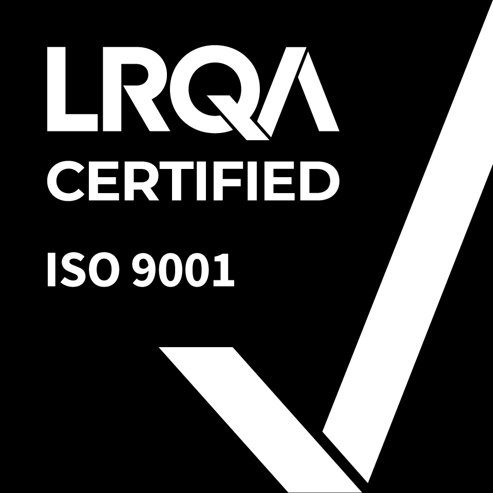 LRQA Certified — ISO 9001